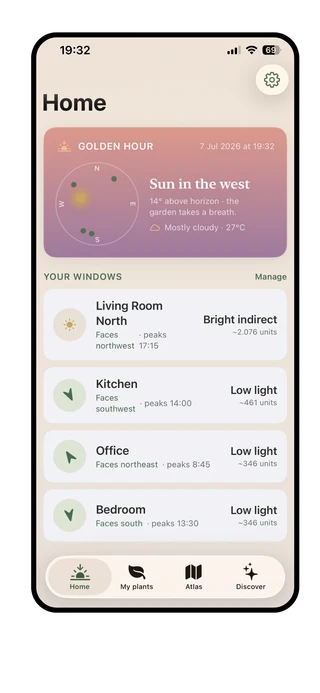 Planterra Sun mapping