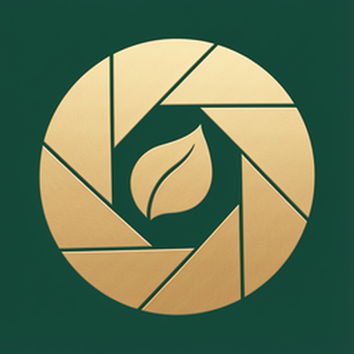 Planterra icon mark, light on a dark green background